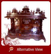 wood temple designs