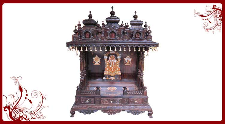 wood mandir