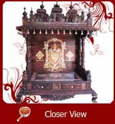 wood pooja room designs