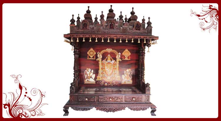 wooden mandir designs