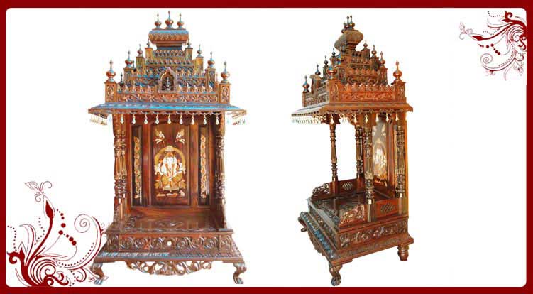 wooden pooja altar hyderabad